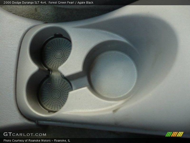 Forest Green Pearl / Agate Black 2000 Dodge Durango SLT 4x4