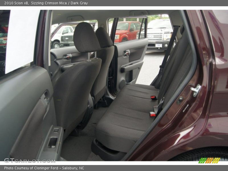 Sizzling Crimson Mica / Dark Gray 2010 Scion xB