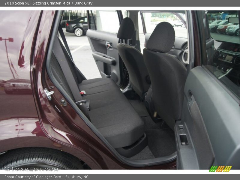 Sizzling Crimson Mica / Dark Gray 2010 Scion xB