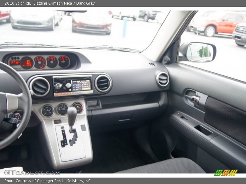 Sizzling Crimson Mica / Dark Gray 2010 Scion xB