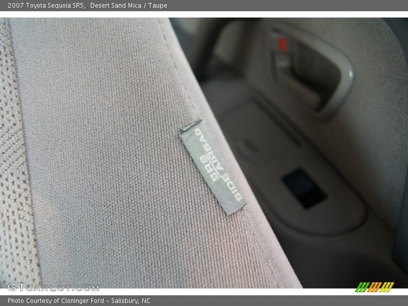 Desert Sand Mica / Taupe 2007 Toyota Sequoia SR5