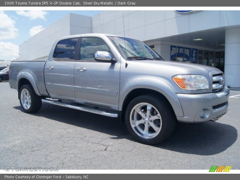 Silver Sky Metallic / Dark Gray 2006 Toyota Tundra SR5 X-SP Double Cab