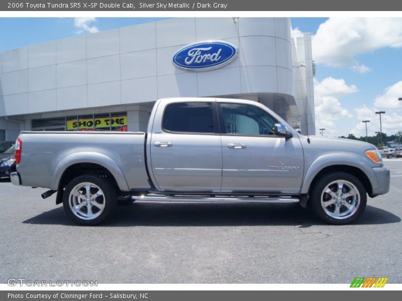 Silver Sky Metallic / Dark Gray 2006 Toyota Tundra SR5 X-SP Double Cab