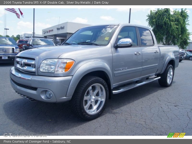 Silver Sky Metallic / Dark Gray 2006 Toyota Tundra SR5 X-SP Double Cab