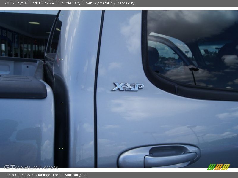 Silver Sky Metallic / Dark Gray 2006 Toyota Tundra SR5 X-SP Double Cab