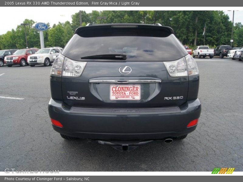 Flint Gray Mica / Light Gray 2005 Lexus RX 330 AWD Thundercloud Edition