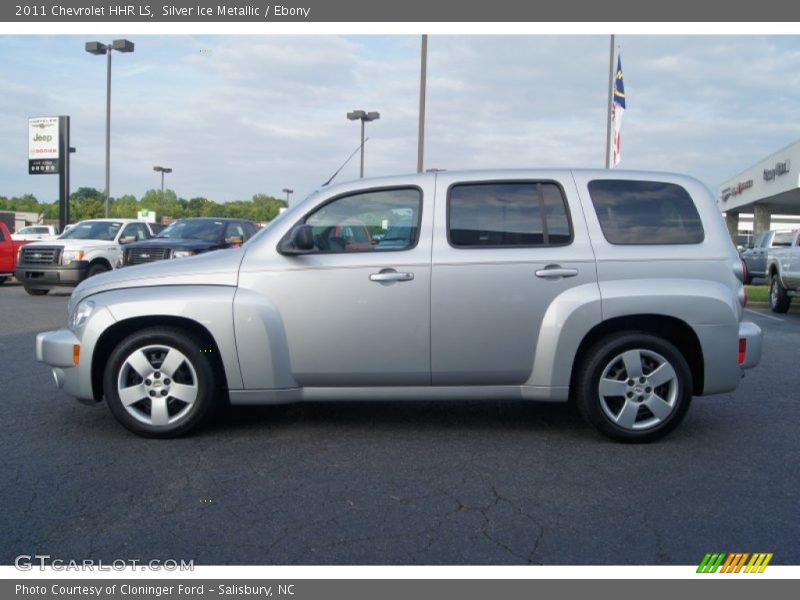 Silver Ice Metallic / Ebony 2011 Chevrolet HHR LS