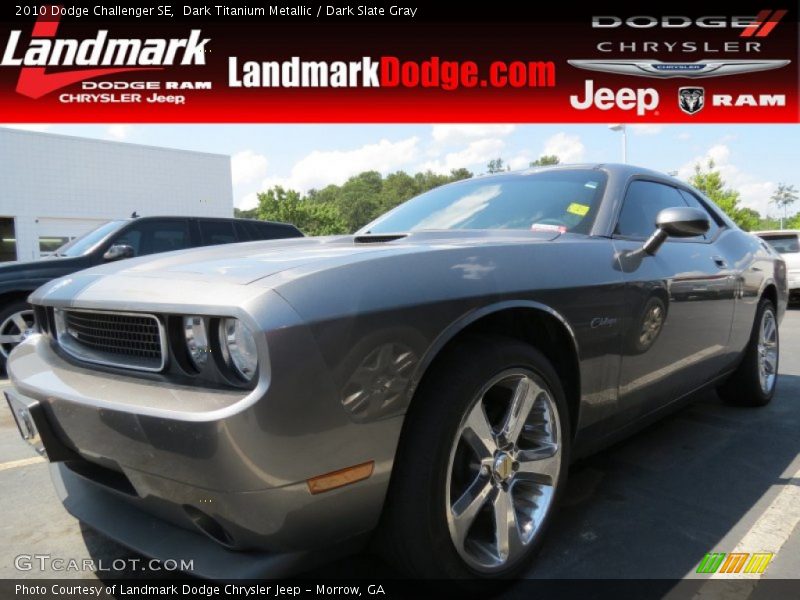 Dark Titanium Metallic / Dark Slate Gray 2010 Dodge Challenger SE