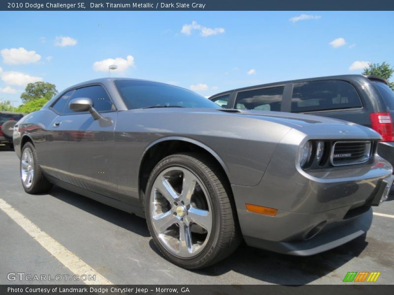 Dark Titanium Metallic / Dark Slate Gray 2010 Dodge Challenger SE