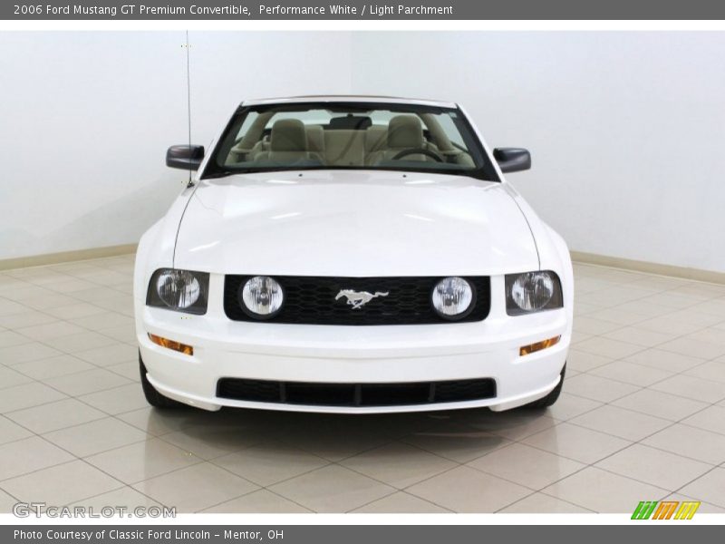 Performance White / Light Parchment 2006 Ford Mustang GT Premium Convertible