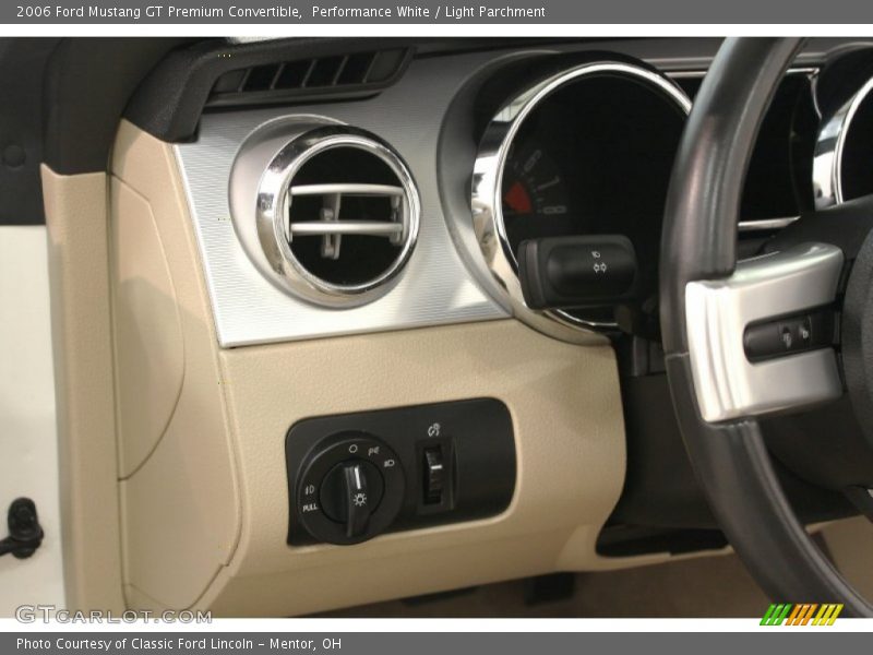 Performance White / Light Parchment 2006 Ford Mustang GT Premium Convertible