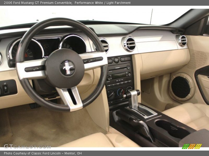Performance White / Light Parchment 2006 Ford Mustang GT Premium Convertible
