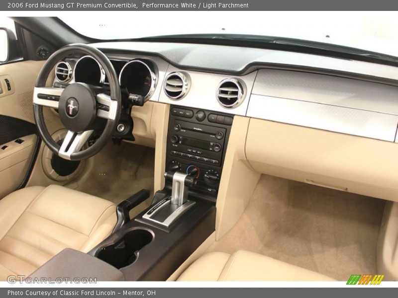 Performance White / Light Parchment 2006 Ford Mustang GT Premium Convertible