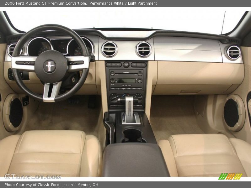 Performance White / Light Parchment 2006 Ford Mustang GT Premium Convertible