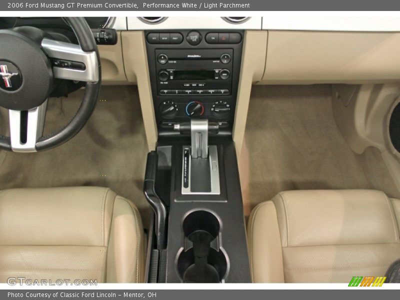 Performance White / Light Parchment 2006 Ford Mustang GT Premium Convertible