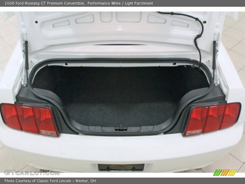 Performance White / Light Parchment 2006 Ford Mustang GT Premium Convertible