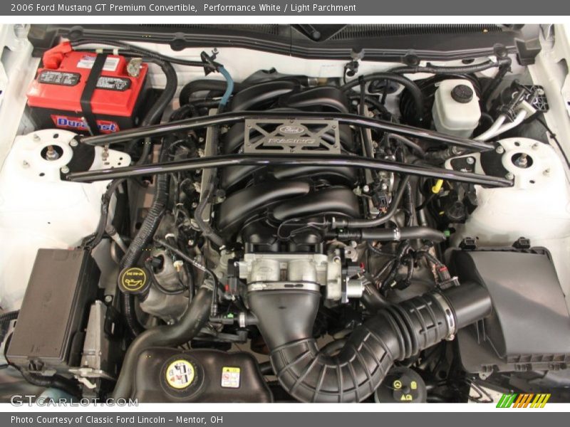 Performance White / Light Parchment 2006 Ford Mustang GT Premium Convertible