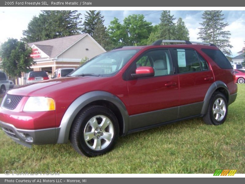 Redfire Metallic / Shale 2005 Ford Freestyle SEL
