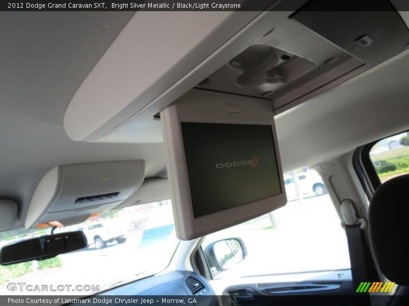 Bright Silver Metallic / Black/Light Graystone 2012 Dodge Grand Caravan SXT