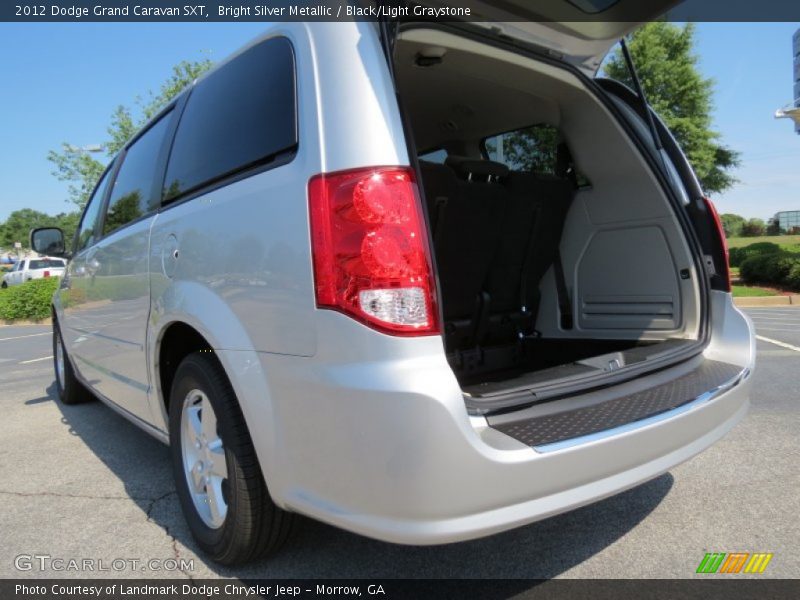 Bright Silver Metallic / Black/Light Graystone 2012 Dodge Grand Caravan SXT