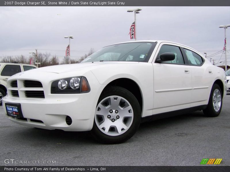 Stone White / Dark Slate Gray/Light Slate Gray 2007 Dodge Charger SE