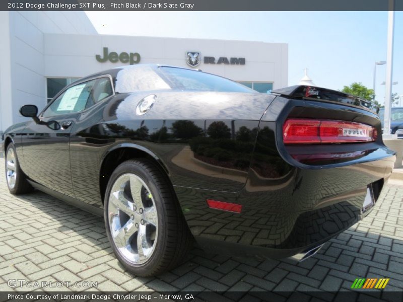 Pitch Black / Dark Slate Gray 2012 Dodge Challenger SXT Plus