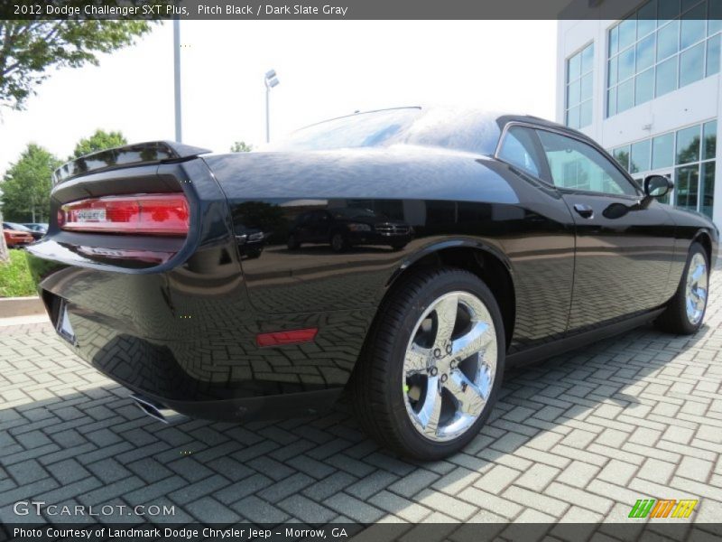 Pitch Black / Dark Slate Gray 2012 Dodge Challenger SXT Plus