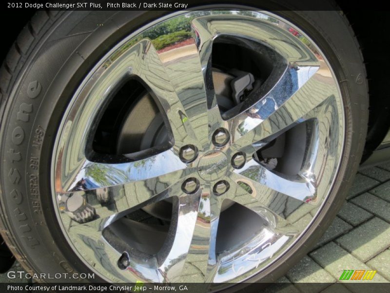 Pitch Black / Dark Slate Gray 2012 Dodge Challenger SXT Plus