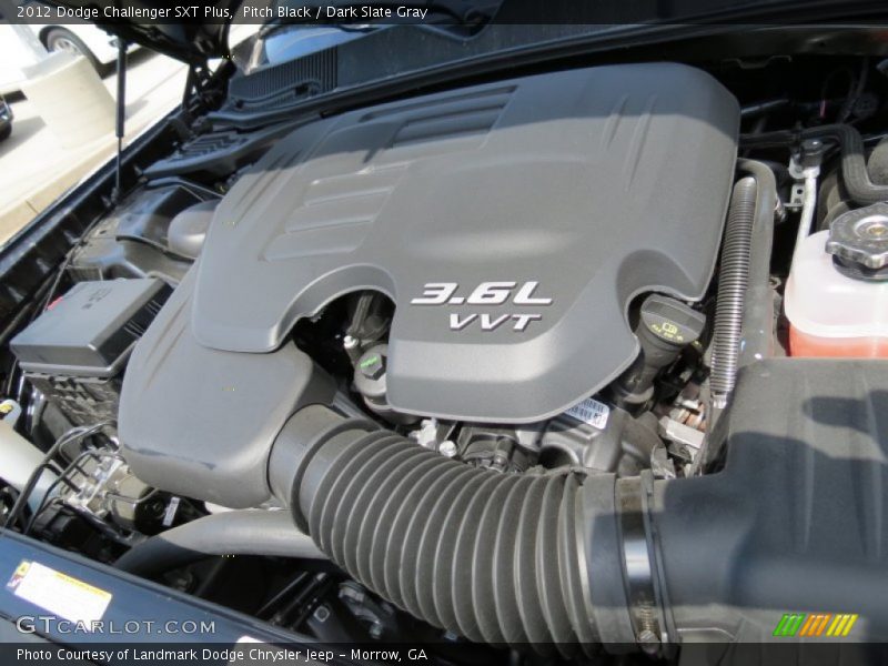 Pitch Black / Dark Slate Gray 2012 Dodge Challenger SXT Plus