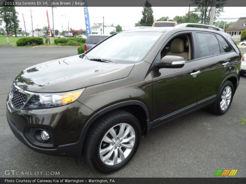 Java Brown / Beige 2011 Kia Sorento EX V6
