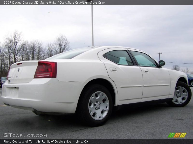 Stone White / Dark Slate Gray/Light Slate Gray 2007 Dodge Charger SE