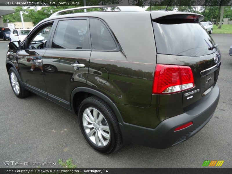 Java Brown / Beige 2011 Kia Sorento EX V6