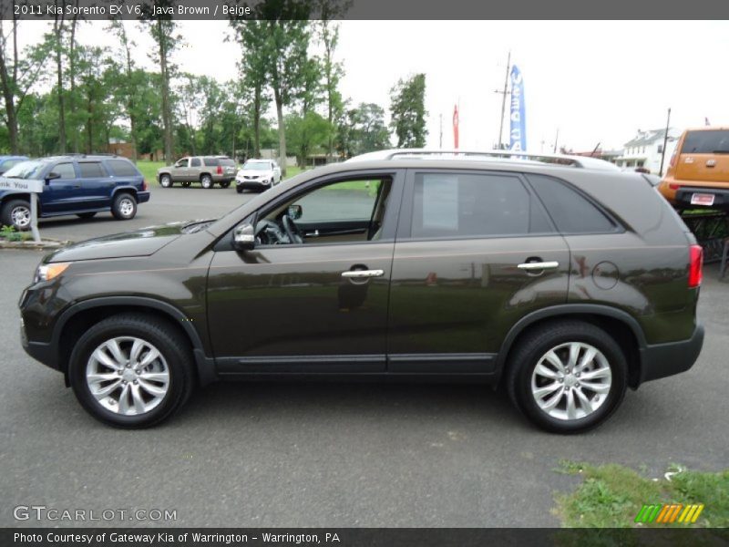 Java Brown / Beige 2011 Kia Sorento EX V6