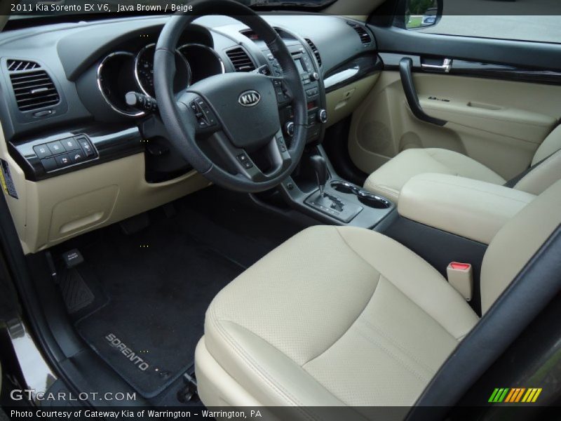 Java Brown / Beige 2011 Kia Sorento EX V6
