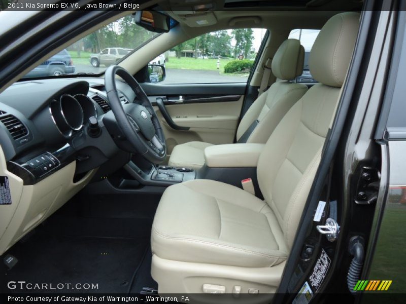 Java Brown / Beige 2011 Kia Sorento EX V6