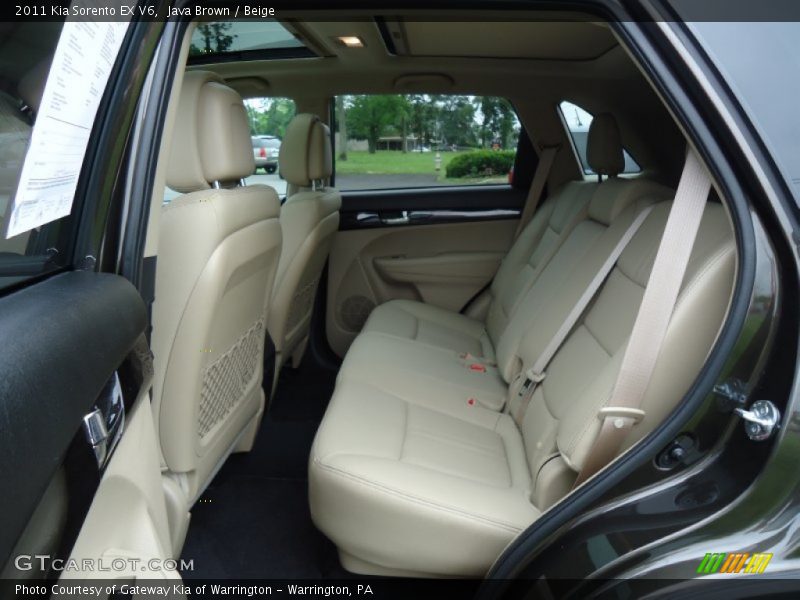 Java Brown / Beige 2011 Kia Sorento EX V6