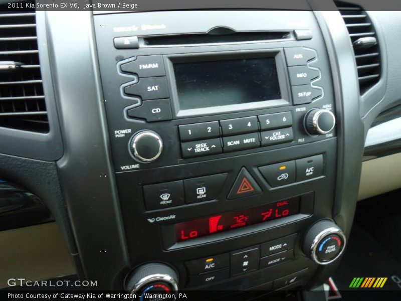 Java Brown / Beige 2011 Kia Sorento EX V6