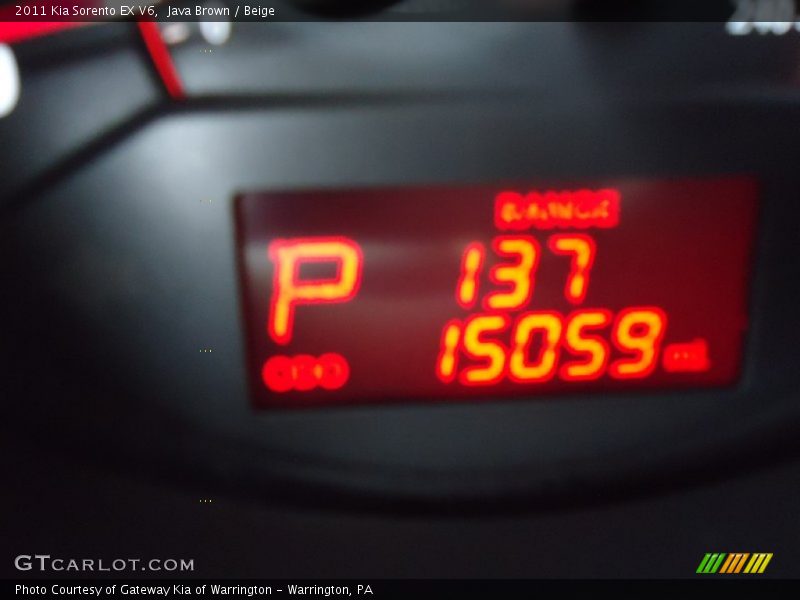 Java Brown / Beige 2011 Kia Sorento EX V6