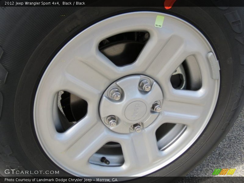 Black / Black 2012 Jeep Wrangler Sport 4x4