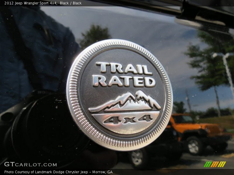 Black / Black 2012 Jeep Wrangler Sport 4x4