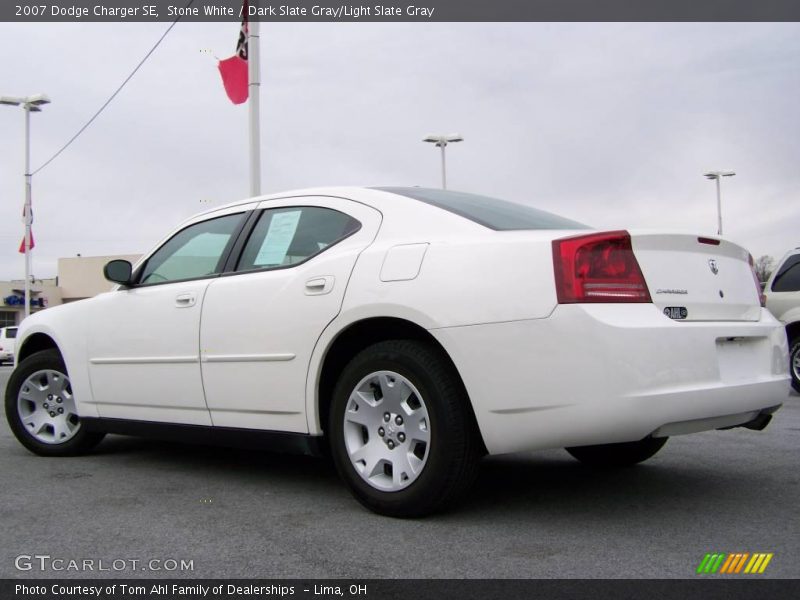 Stone White / Dark Slate Gray/Light Slate Gray 2007 Dodge Charger SE