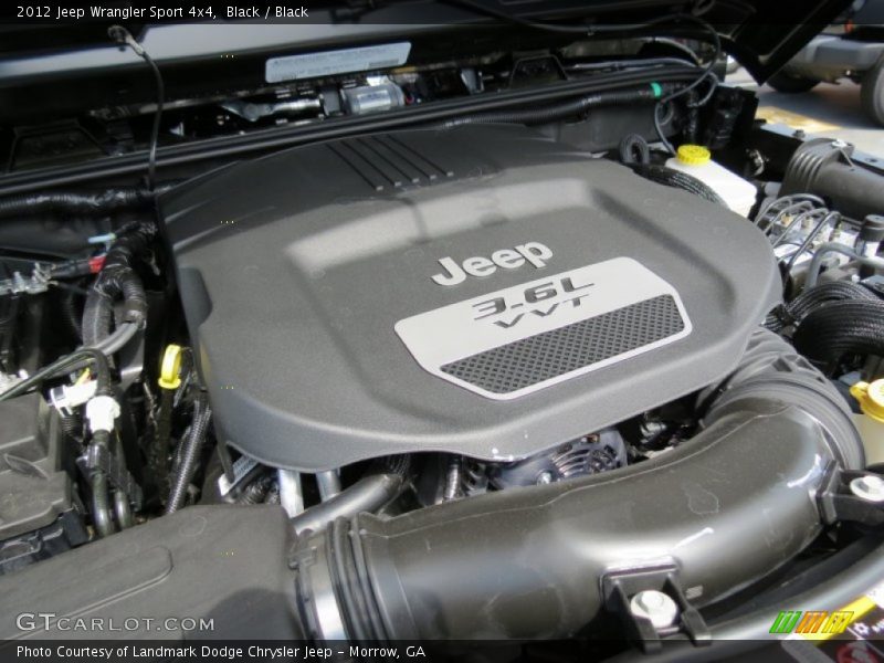 Black / Black 2012 Jeep Wrangler Sport 4x4