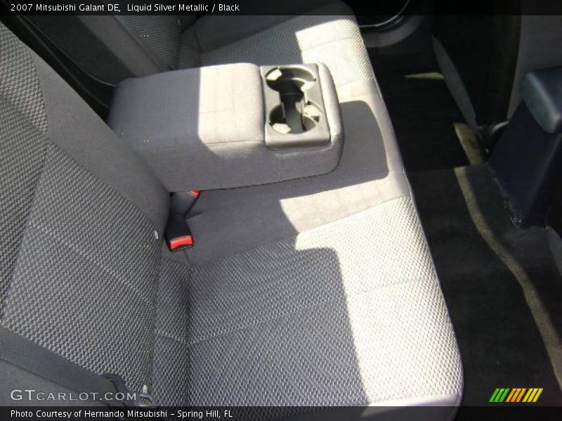 Liquid Silver Metallic / Black 2007 Mitsubishi Galant DE
