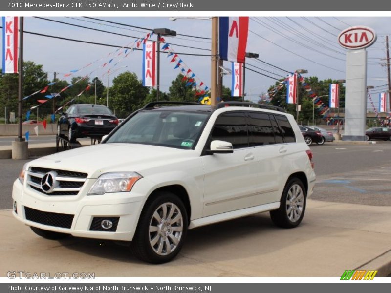 Arctic White / Grey/Black 2010 Mercedes-Benz GLK 350 4Matic