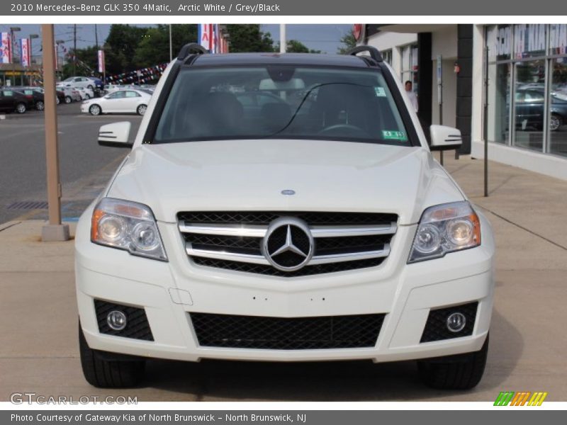 Arctic White / Grey/Black 2010 Mercedes-Benz GLK 350 4Matic