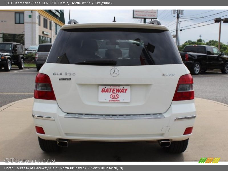 Arctic White / Grey/Black 2010 Mercedes-Benz GLK 350 4Matic
