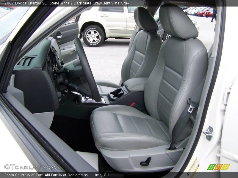 Stone White / Dark Slate Gray/Light Slate Gray 2007 Dodge Charger SE