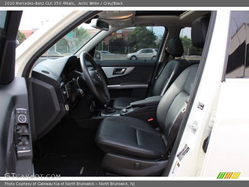 Arctic White / Grey/Black 2010 Mercedes-Benz GLK 350 4Matic