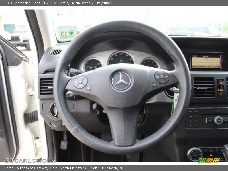 Arctic White / Grey/Black 2010 Mercedes-Benz GLK 350 4Matic