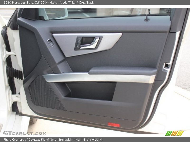 Arctic White / Grey/Black 2010 Mercedes-Benz GLK 350 4Matic